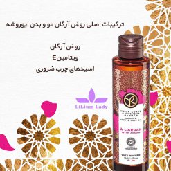 ترکیبات-اصلی-روغن-آرگان-مو-و-بدن-ایوروشه