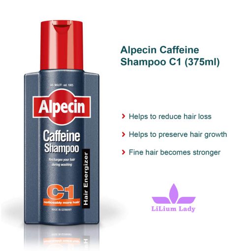 شامپو کافئین ضد ریزش آلپسین