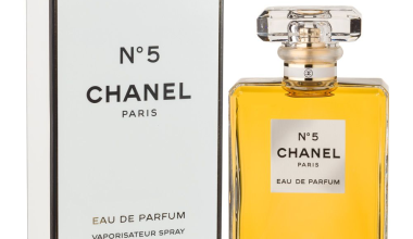 بطری-شیشه-ای-و-جعبه-اورجینال-عطر-شنل-نامبر-۵